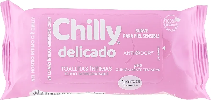 Chilly Gel Delicate Intimate Wipes Salvete za intimnu higijenu "Delicate"