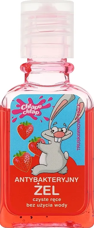 Chlapu Chlap Antibacterial Hand Gel Strawberry Pranks Antibakterijski gel za ruke