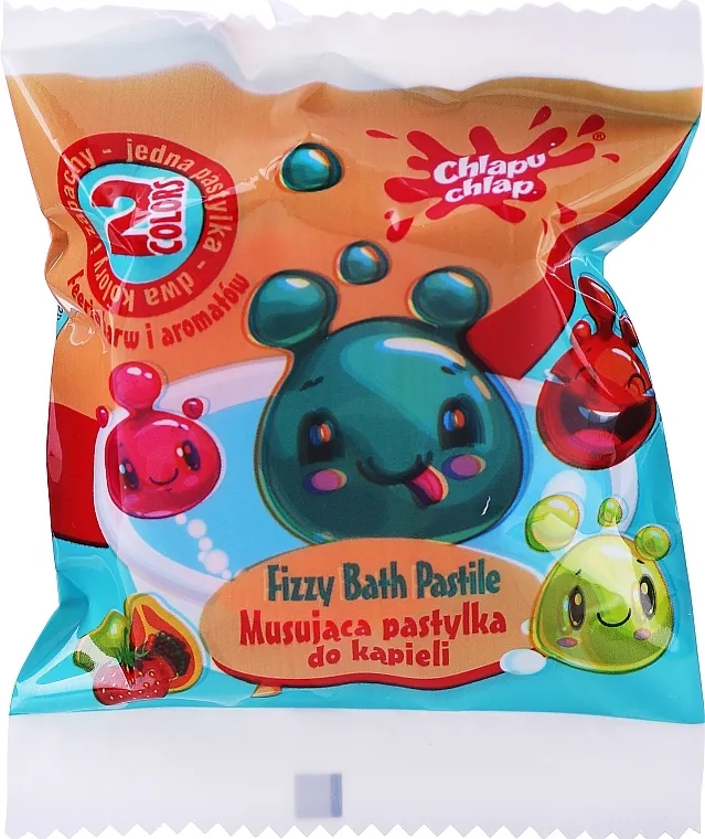 Chlapu Chlap Fizzy Bath Pastile Šumeća tableta za kupanje s mirisom jagode i manga