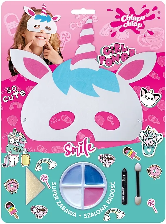 Chlapu Chlap (foam/mask/1pc + face/paints/4pcs + acc) Set