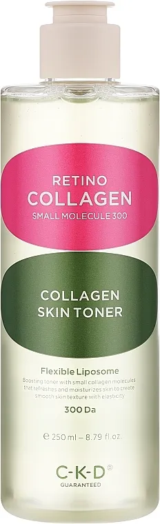 CKD Retino Collagen Small Molecule 300 Collagen Skin Toner Tonik za učvršćivanje lica sa retinalom