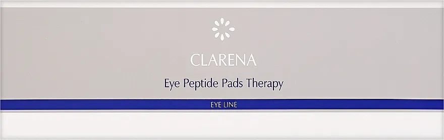 Clarena Eye Peptide Pads Therapy Set (ser/4x3ml + patch/8pc) Komplet