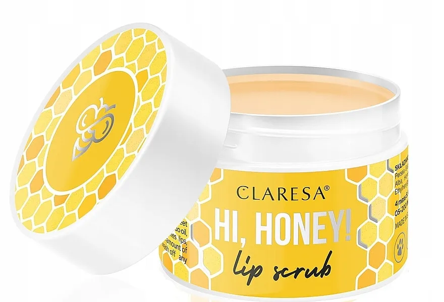 Claresa Honey Lip Scrub Med piling za usne