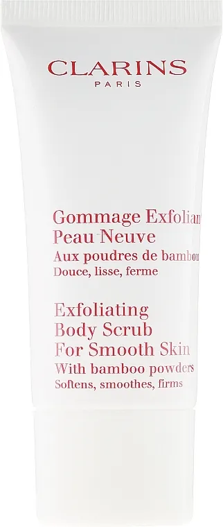 Clarins Exfoliating Body Scrub For Smooth Skin With Bamboo Powders (mini) Scrub za tijelo