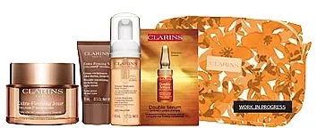 Clarins Extra-Firming Set (f/cr/50ml*2 + mousse/50ml + f/ser/0,9ml + bag/1pcs)