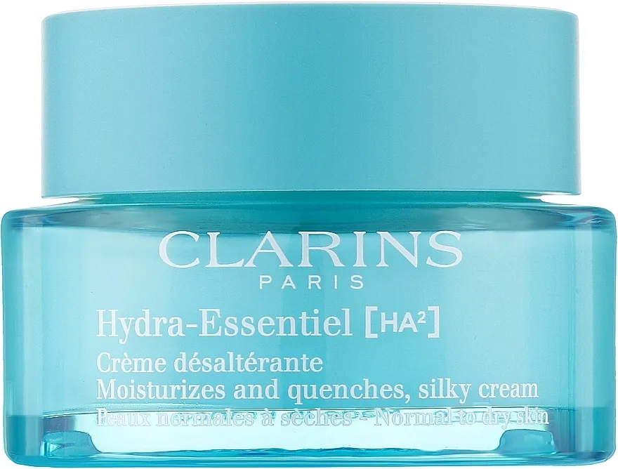 Clarins Hydra-Essentiel Moisturizes And Quenches Silky Cream Normal To Dry Skin Dnevna krema za normalnu i suhu kožu