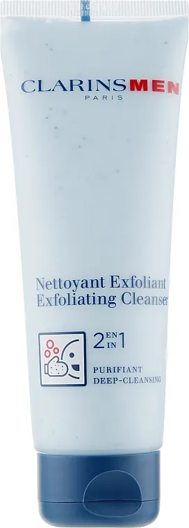 Clarins Men Exfoliating Cleanser Sredstvo za čišćenje i piling lica