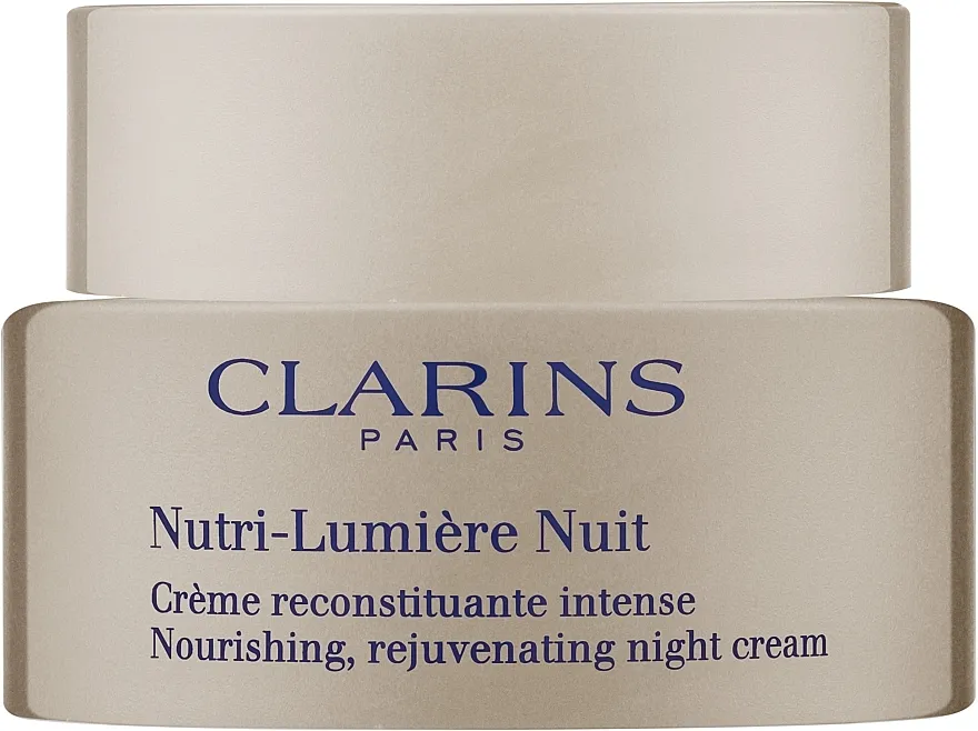 Clarins Nutri-Lumiere Nuit Nourishing Rejuvenating Night Cream Noćna krema protiv starenja