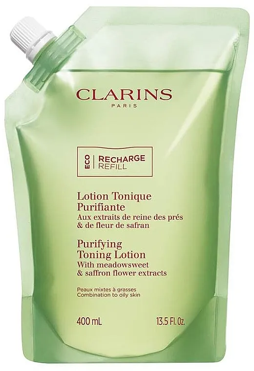 Clarins Purifying Toning Lotion (doypack) Osvetljujući tonik za mešovitu i masnu kožu
