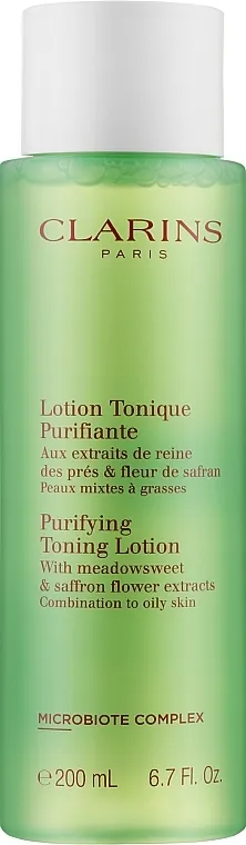 Clarins Purifying Toning Lotion Tonik losion s ekstraktima livadne i hamamelisa