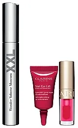 Clarins Set (mascara/8ml+l/oil/1.4ml+eye/cr/3ml) Set za lice