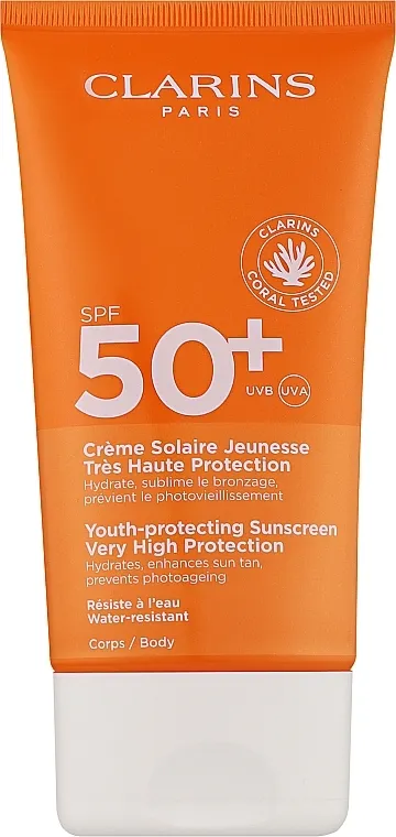 Clarins Youth-Protecting Sunscreen Very High Protection Mleko za zaštitu od sunca za telo SPF 50+