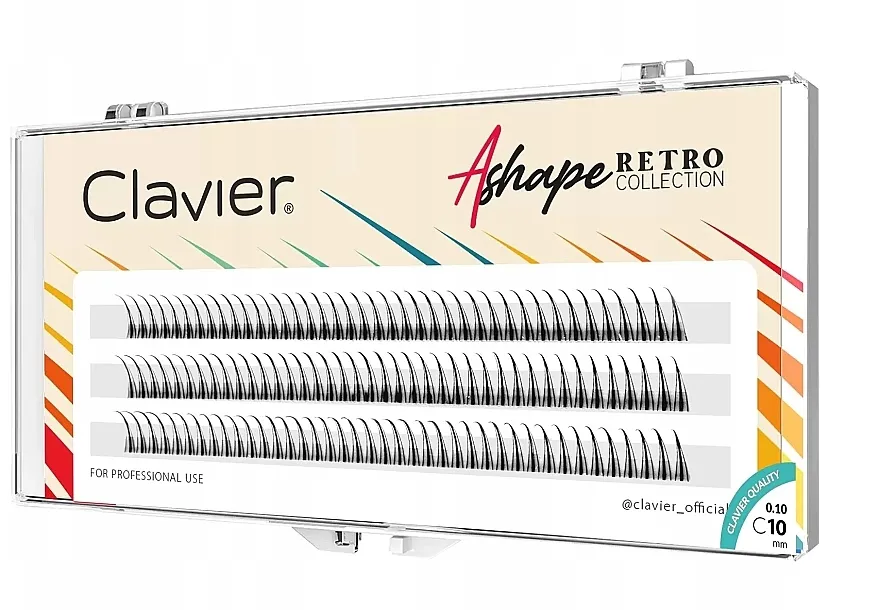 Clavier A-Shape Retro Collection Snopovi trepavica, C, 10 mm