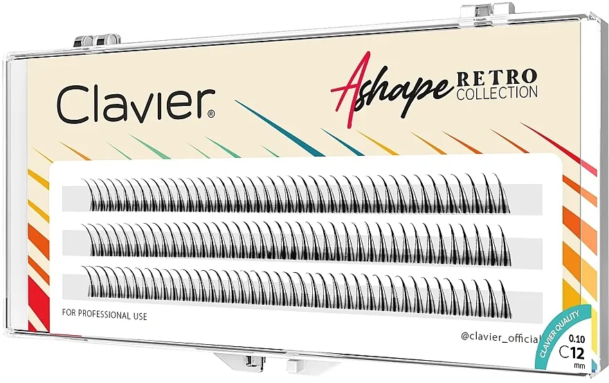 Clavier A-Shape Retro Collection Čuperci trepavica, C, 12 mm