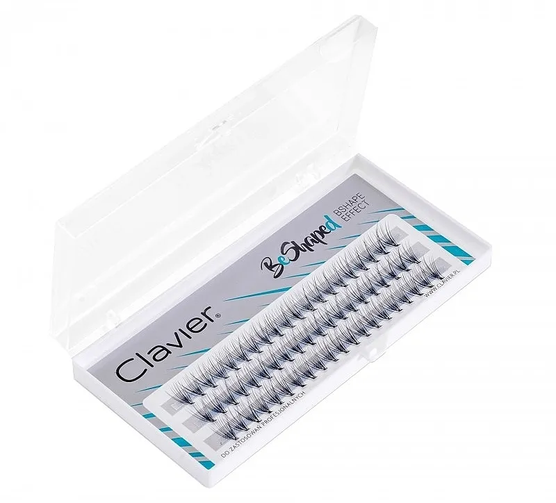 Clavier BeShaped Veštačke trepavice, B, 14 mm