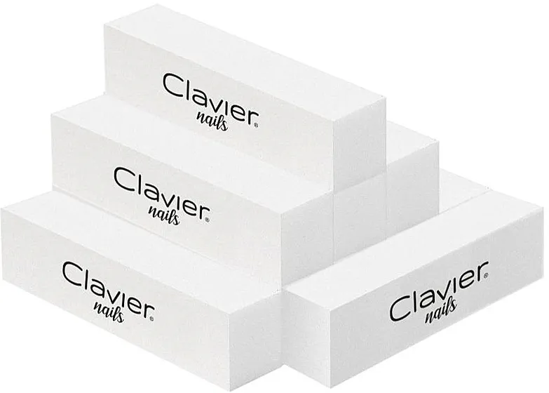 Clavier Blok za poliranje noktiju, beli