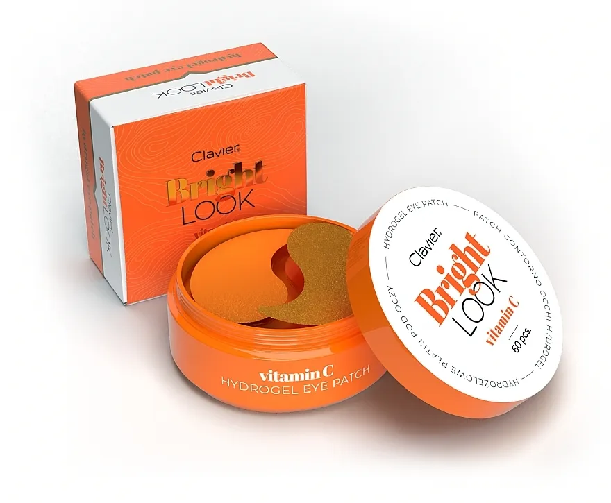 Clavier Bright Look Rose Hydrogel Eye Patch Hidrogel flasteri za oči sa ružom