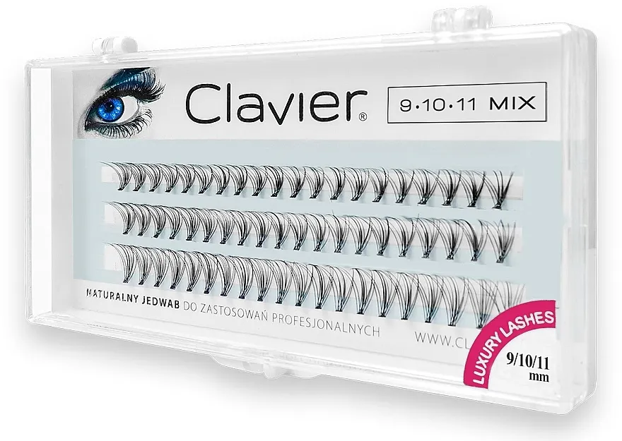 Clavier Classic Mix Veštačke trepavice 9, 10, 11 mm