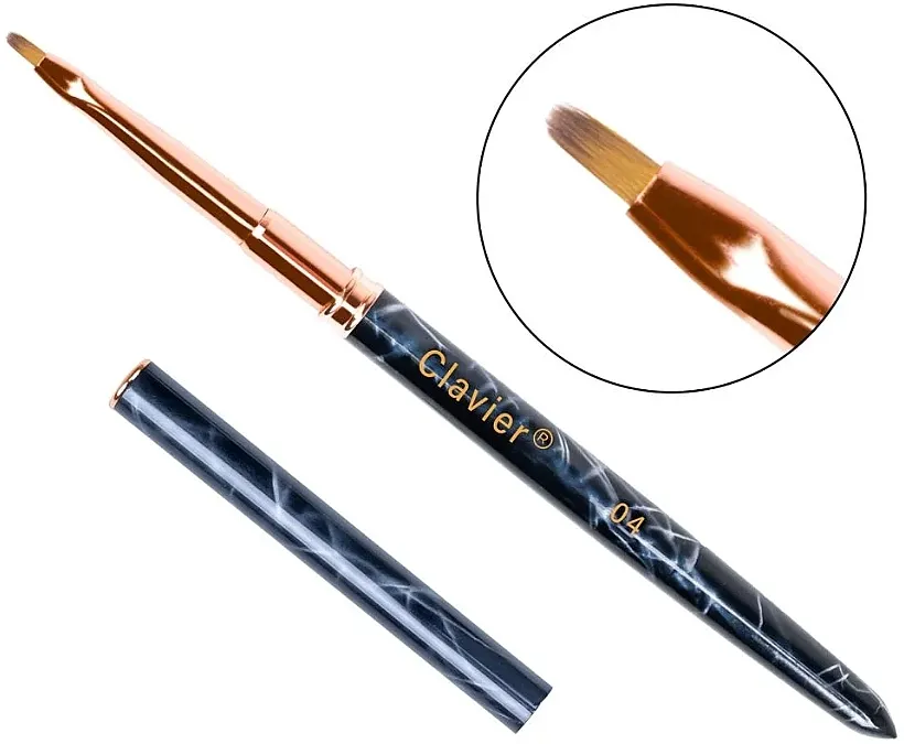 Clavier Četkica za dekoraciju, 04, 6 mm, tamnoplava