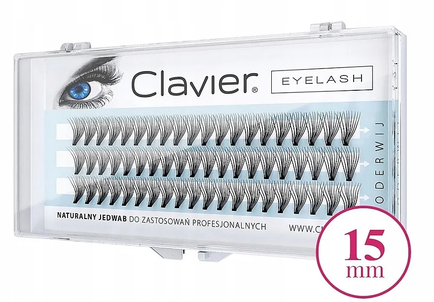 Clavier Eyelash Veštačke trepavice 15 mm