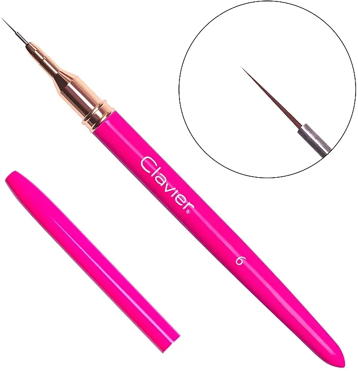 Clavier Magenta Četkica za dekoraciju, 6 mm, br.01
