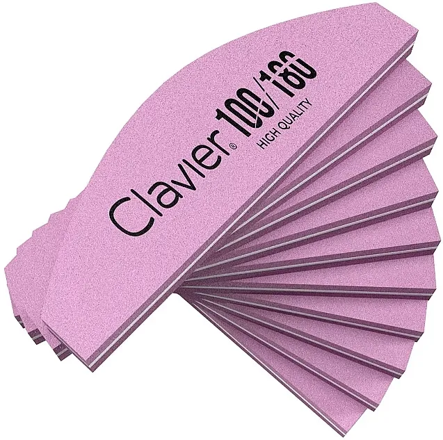 Clavier Mini turpija za nokte 100/180, ružičasta