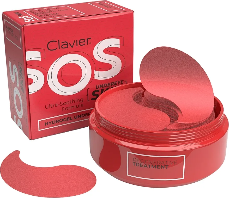Clavier Regenerative Treatment Hidrogel flasteri za predeo ispod očiju