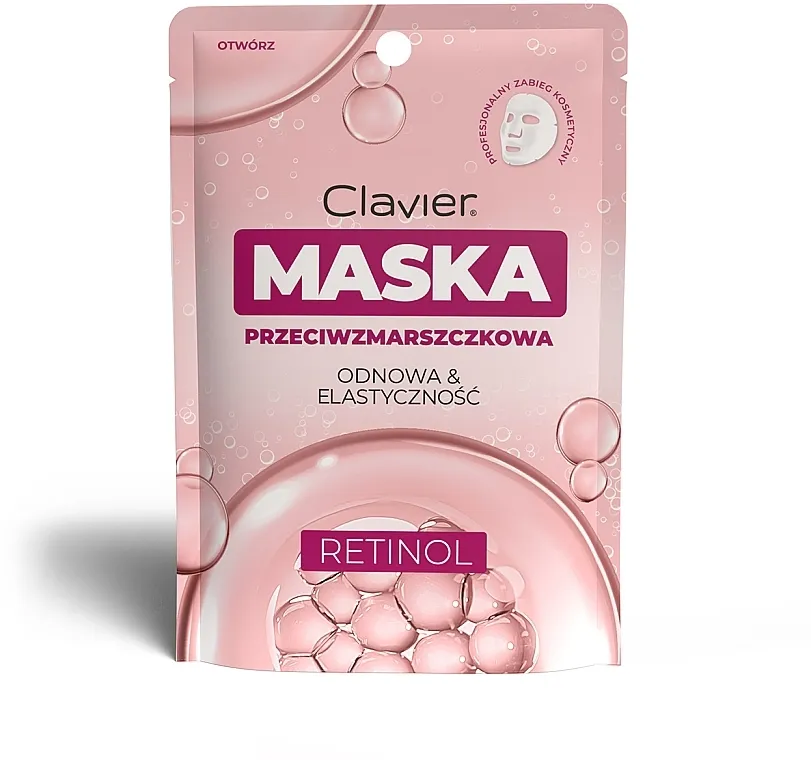 Clavier Sheet maska za lice protiv bora sa retinolom