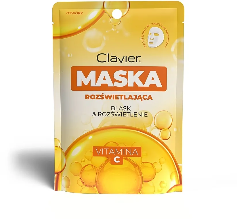 Clavier Sheet maska za lice sa vitaminom C