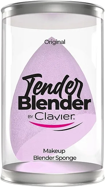 Clavier Tender Blender Super Soft Ukošeni sunđer za šminkanje, lila