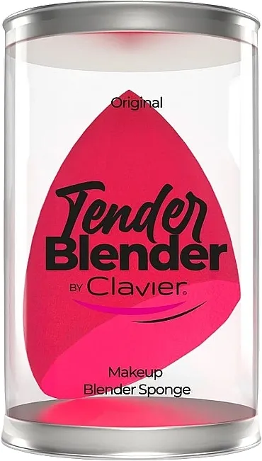 Clavier Tender Blender Super Soft Ukošeni sunđer za šminkanje, roze