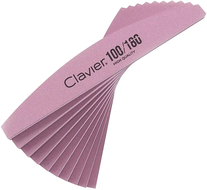 Clavier Turpija za nokte, roze, 100/180, 10 kom.