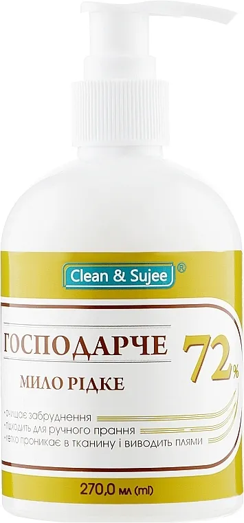 Clean &amp; Sujee Tečni sapun "Domaćinski 72%"