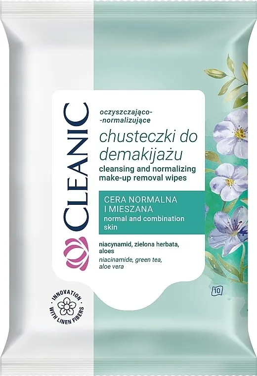 Cleanic Maramice za uklanjanje šminke za kombinovanu i normalnu kožu
