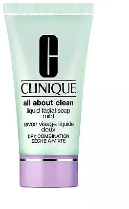 Clinique All About Clean Liquid Facial Soap Mild (mini) Tečni sapun za suvu i mešovitu kožu