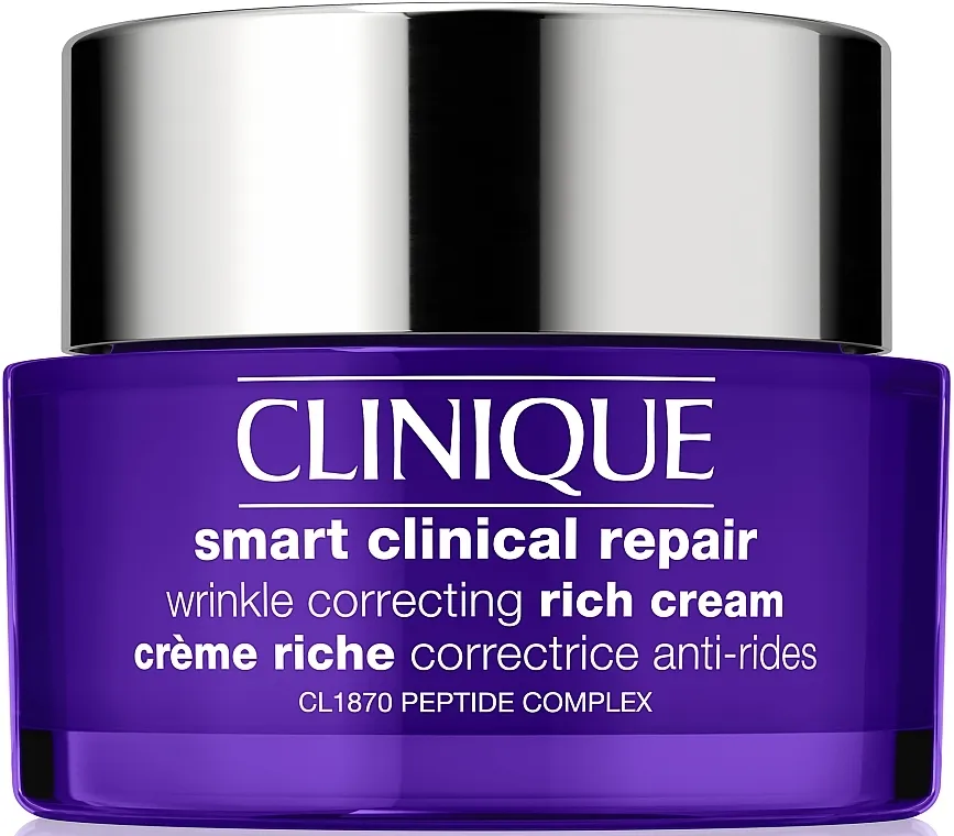 Clinique Smart Clinical Repair Wrinkle Correcting Rich Cream Bogata, inteligentna krema za lice protiv starenja