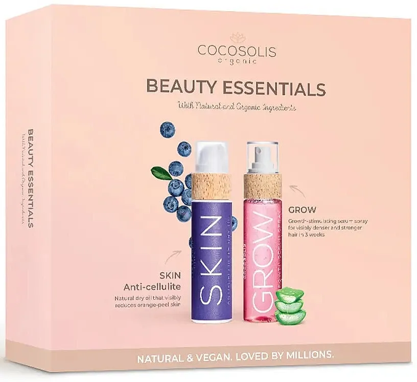 Cocosolis Beauty Essentials Gift Set (b/oil/110ml + h/ser/110ml)