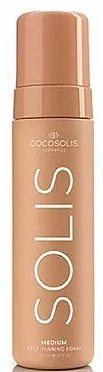 Cocosolis Cocosolis Dark Self Tanning Foam Medium Pjena za tamnjenje tijela