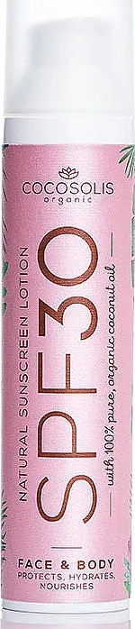 Cocosolis Natural Sunscreen Lotion SPF30 Losion za sunčanje SPF30