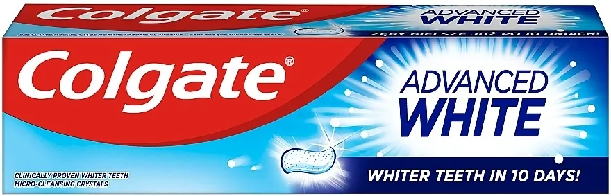 Colgate Advanced White Pasta za zube "Bijeli zubi za 10 dana!"