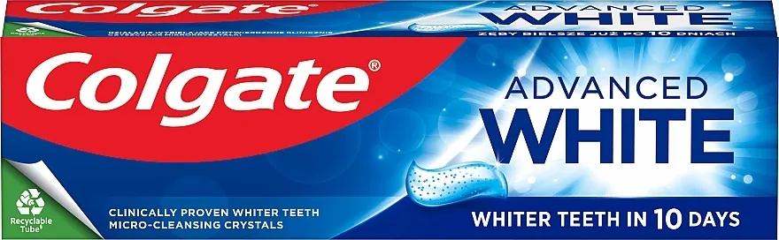 Colgate Advanced White Whiter Teeth In 14 Days! Pasta za zube "Bijeli zubi za 14 dana!"