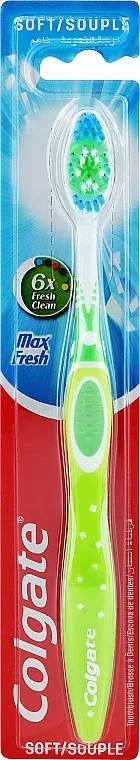 Colgate Max Fresh Četkica za zube, mekana, zelena