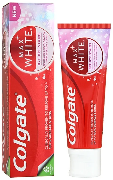 Colgate Max White Bye Bye Stains Pasta za zube So i limun