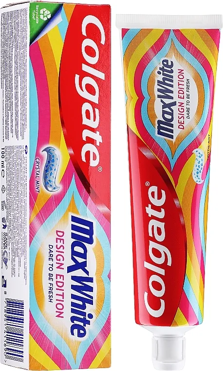 Colgate Max White Design Edition Pasta za izbjeljivanje zuba