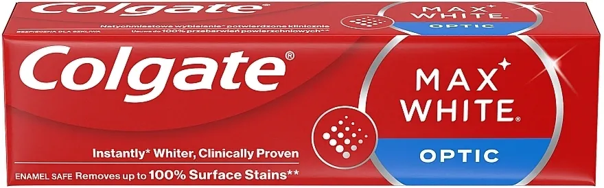 Colgate Max White One Optic Fluoride Toothpaste Pasta za izbjeljivanje zuba