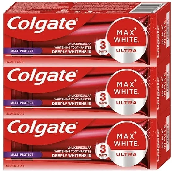 Colgate Max White Ultra Multi Protect Trio (toothpaste/3x50ml) Set