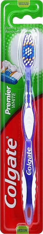 Colgate Premier Medium Toothbrush Četkica za zube "Premier" srednje tvrdoće №1, ljubičasta