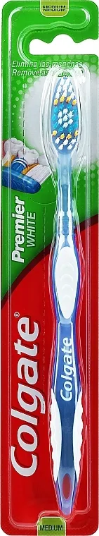 Colgate Premier Medium Toothbrush Četkica za zube "Premier" srednje tvrdoće br. 1, plava