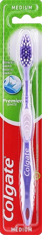 Colgate Premier Medium Toothbrush Četkica za zube "Premier" srednje tvrdoće №1, lila