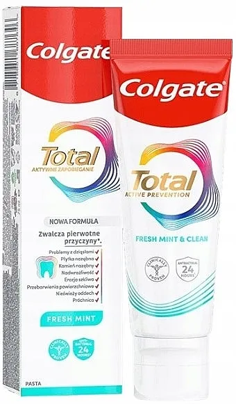 Colgate Total Fresh Mint Pasta za zube Total Original, kompletna, antibakterijska